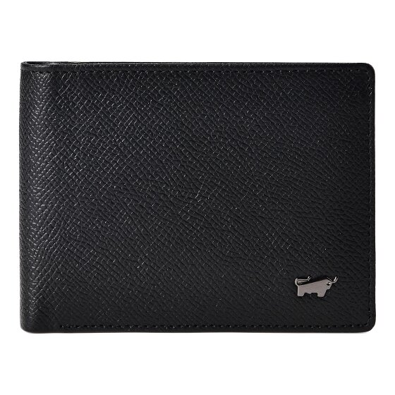 Braun Büffel Robin Portafoglio Protezione RFID Vera Pelle 11 cm