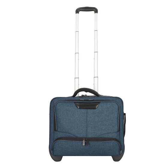 Dermata 2 ruote Carrello business 46 cm Scomparto per laptop