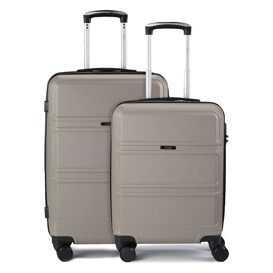 Benzi 5739 4 ruote Set di valigie 2 pezzi