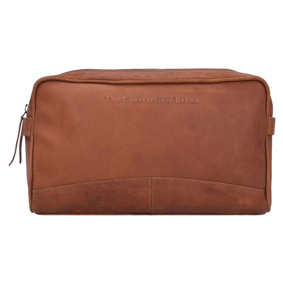 The Chesterfield Brand Wax Pull Up Borsa da toilette Pelle 29 cm