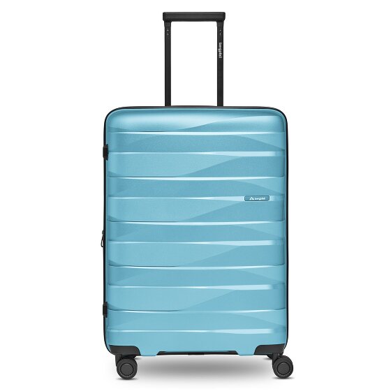 Bergpfeil Trolley da viaggio a 4 ruote M 66 cm con piega ad espansione