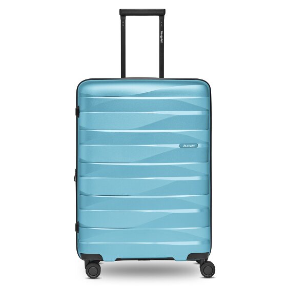 Bergpfeil Trolley da viaggio a 4 ruote M 66 cm con piega ad espansione