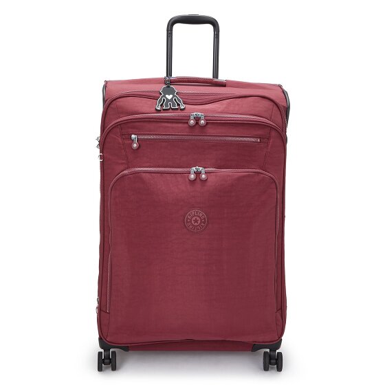 Kipling Basic New Youri Spin 4 ruote Carrello L 76 cm con piega di espansione