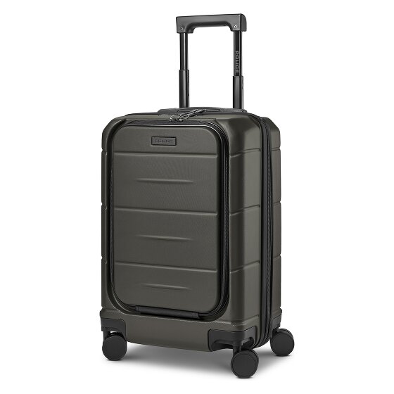 Police London 4 ruote Trolley cabina 55 cm Vano porta PC espandibile