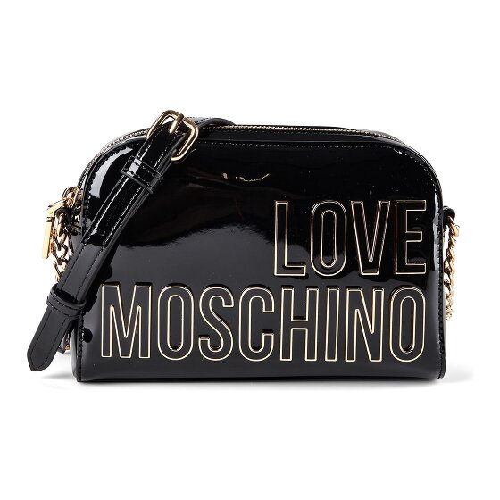 Love Moschino Enameled Logo Borsa a tracolla 20 cm