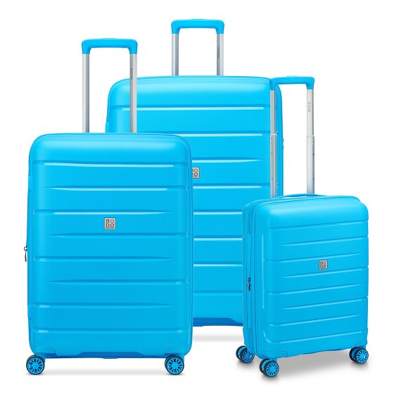 MODO by Roncato Starlight 3.0 4 ruote Set di valigie 3 pezzi con piega di espansione