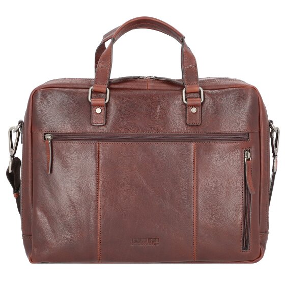 Leonhard Heyden Roma Cartella in pelle 41 cm Scomparto per computer portatile