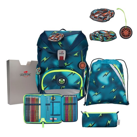 DerDieDas Set di zaini Ergoflex Superlight 5 pezzi.