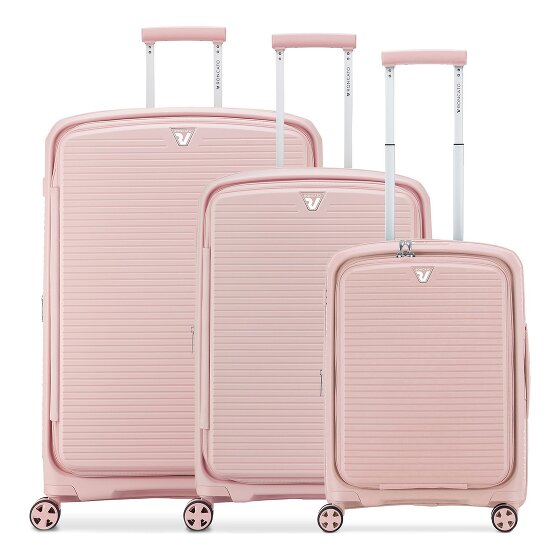 Roncato Arcade DLX 4 ruote Set di valigie 3 pezzi con piega di espansione
