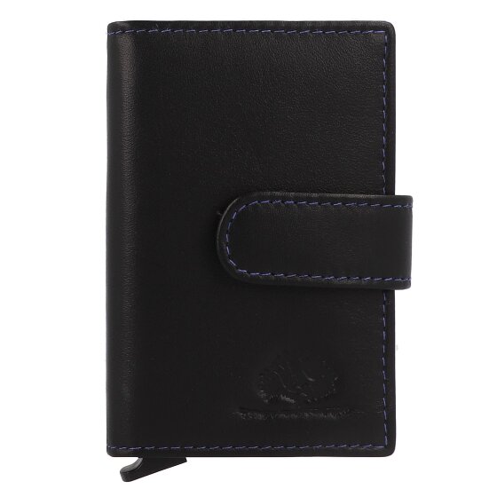 Greenburry Nappa Custodia per carta di credito Protezione RFID Pelle 7 cm