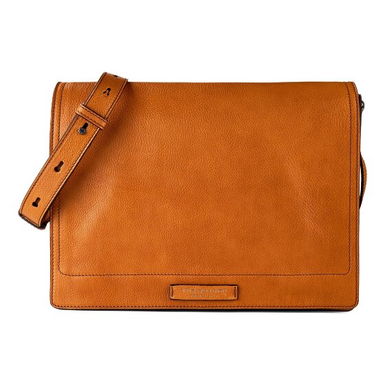 The Bridge Leone Cartella Messenger Vera Pelle 35 cm Vano porta PC