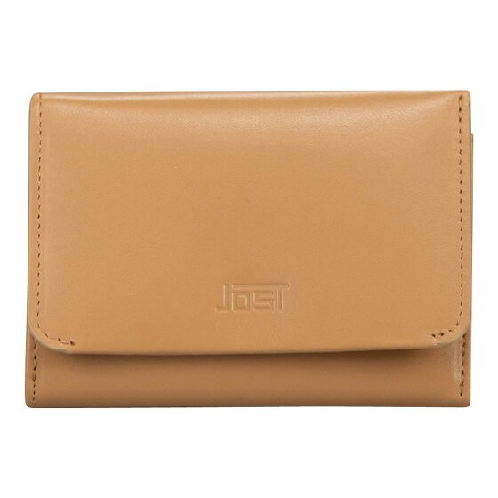 Jost Arva Portafoglio Protezione RFID Vera Pelle 12 cm