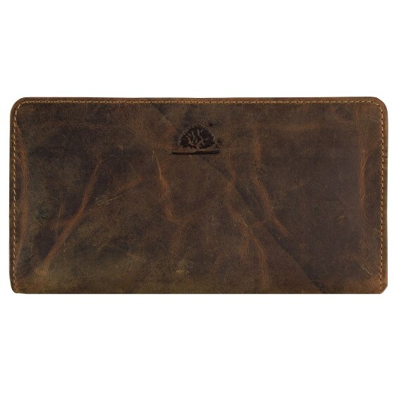 Greenburry Portafoglio vintage in pelle 18 cm