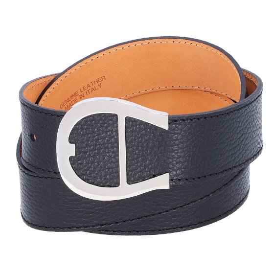 AIGNER Cintura con logo in pelle
