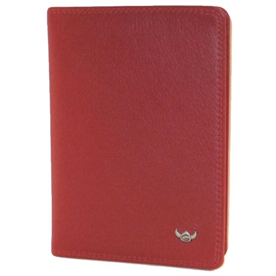 Golden Head Polo Identity Card Case RFID in pelle 9 cm