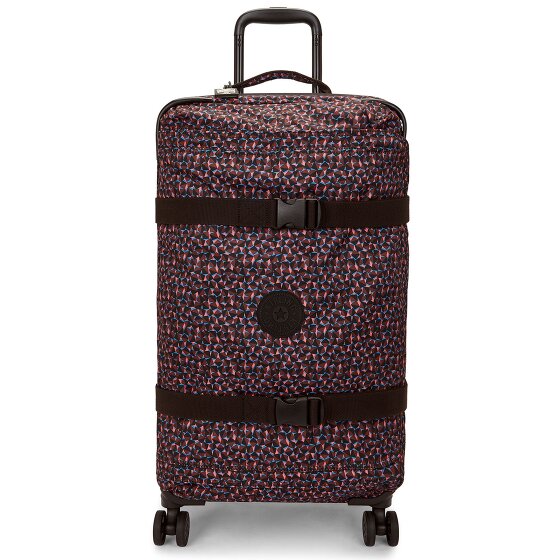 Kipling Basic Prt Spontaneous 4 ruote Carrello M 66 cm