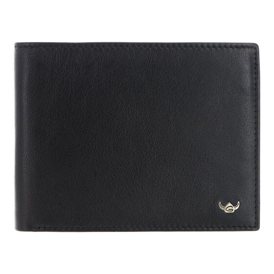 Golden Head Dublin Portafoglio Protezione RFID Vera Pelle 12.5 cm