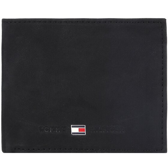 Tommy Hilfiger Portafoglio Johnson in pelle 10,5 cm