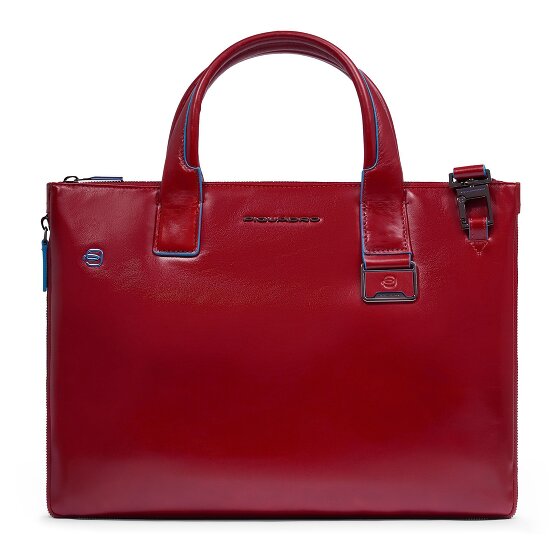 Piquadro Blue Square Borsa shopper Pelle 38 cm Scomparto per laptop con piega di espansione