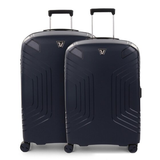 Roncato Ypsilon 4 ruote Set di valigie 2 pezzi con piega di espansione