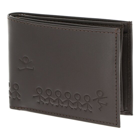 oxmox Leather Portafoglio Protezione RFID Vera Pelle 11 cm
