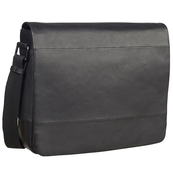 Leonhard Heyden Hamburg Messenger in pelle 38 cm Scomparto per laptop