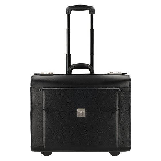 Dermata 2 ruote Carrello pilota Pelle 39 cm