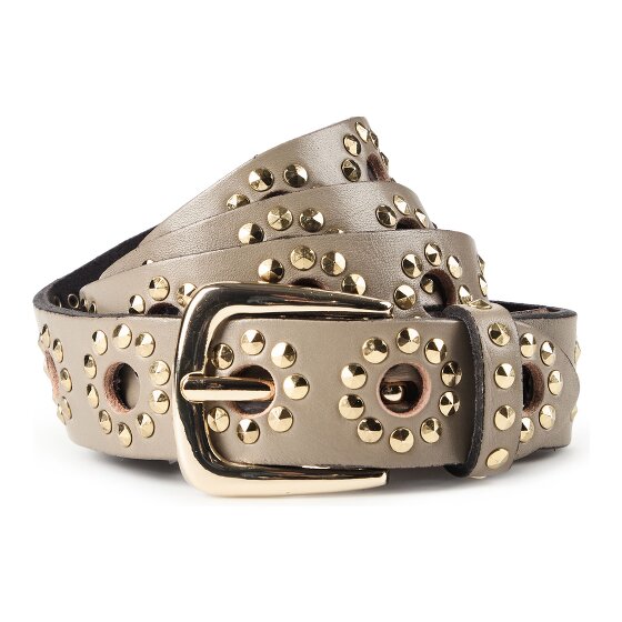 b.belt Cintura con borchie Vera Pelle