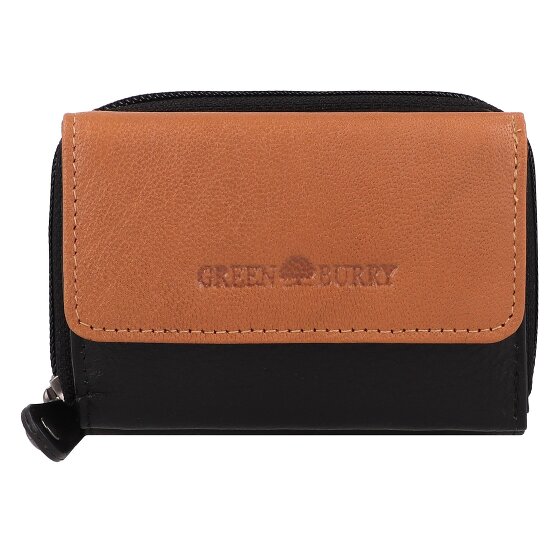 Greenburry Nappa Portafoglio Protezione RFID Pelle 11 cm