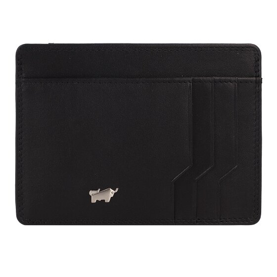 Braun Büffel Golf Secure Card Case RFID in pelle 11 cm