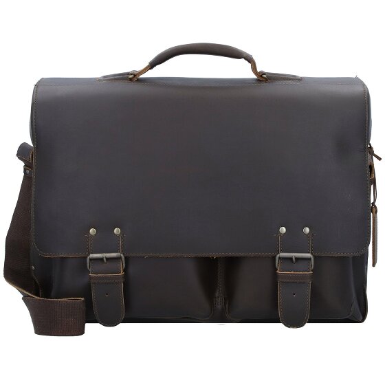 aunts & uncles Hunter Jack Messenger in pelle 45 cm Scomparto per laptop