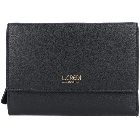L.Credi Portafoglio Evelyn RFID in pelle 14,5 cm