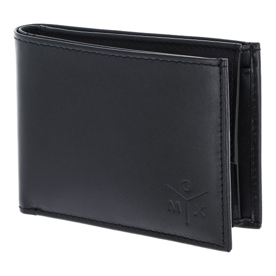 oxmox Leather Portafoglio Protezione RFID Vera Pelle 11 cm