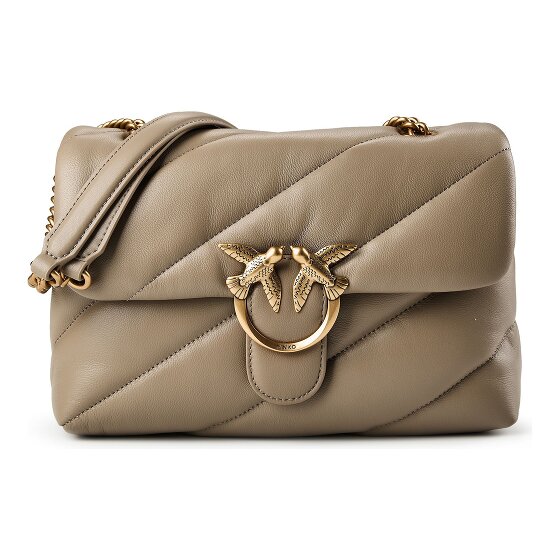PINKO Love Puff Borsa a tracolla Vera Pelle 27 cm