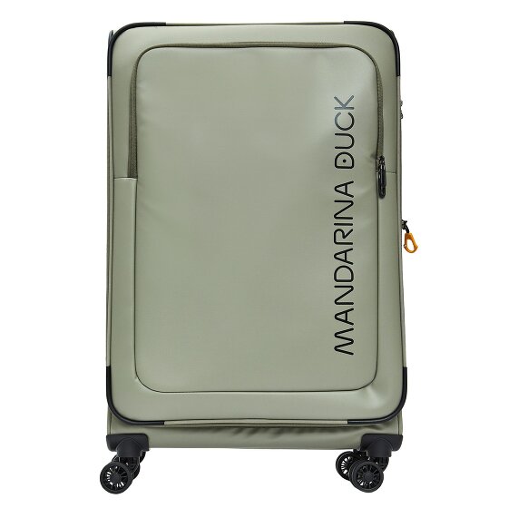Mandarina Duck Eco Coated 4 ruote Carrello L 78 cm con piega di espansione