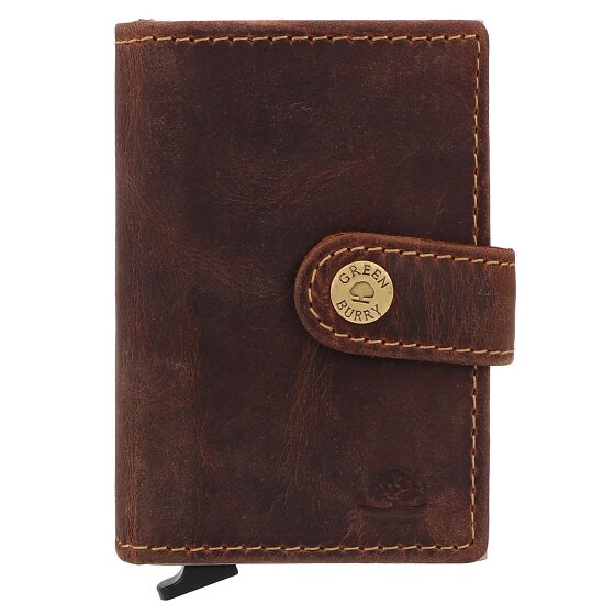 Greenburry Vintage Portafoglio Protezione RFID Pelle 7.5 cm