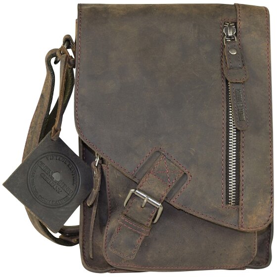 Greenburry Borsa a tracolla Vintage Revival in pelle 25 cm