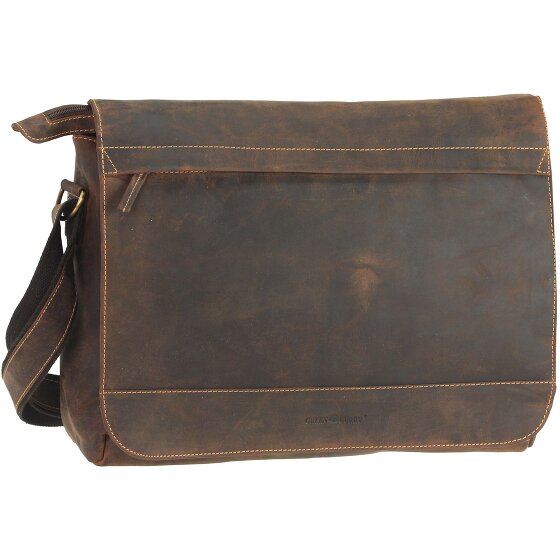 Greenburry Messenger vintage in pelle 36 cm