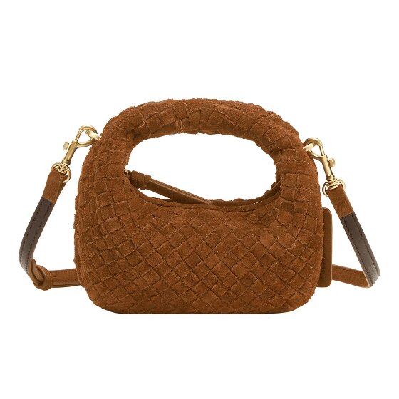 LES VISIONNAIRES Greta Micro weave Borsetta Pelle 20 cm