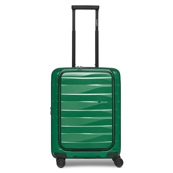Bergpfeil Travel 4 ruote Carrello della cabina 55 cm Scomparto per laptop con piega di espansione