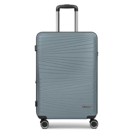 Franky Dallas 3.0 Carrello a 4 ruote M 65 cm con piega elastica