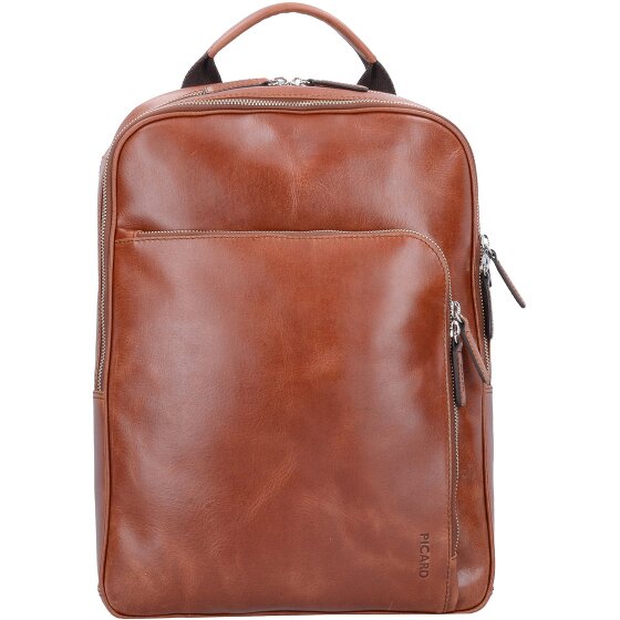 Picard Buddy Zaino da lavoro Vera Pelle 39 cm Vano porta PC
