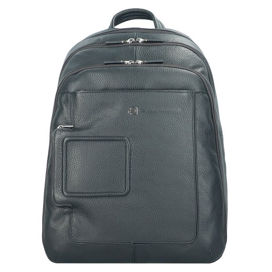 Piquadro Vibe Zaino in pelle 43 cm Scomparto per computer portatile