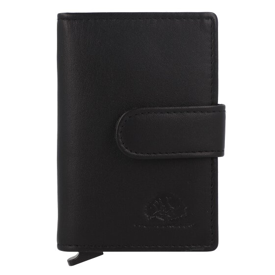 Greenburry Nappa Custodia per carta di credito Protezione RFID Pelle 7 cm