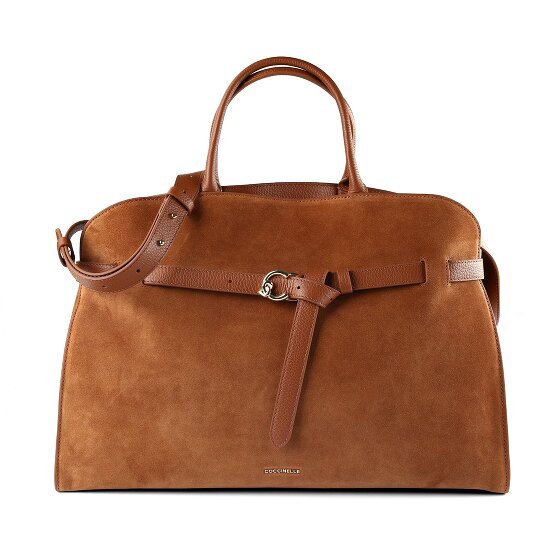 Coccinelle Sabine Suede Borsetta Pelle 43 cm