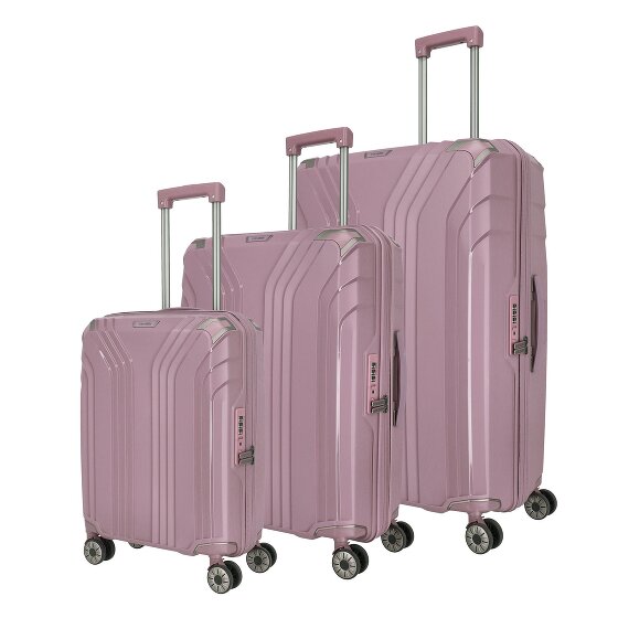 Travelite Set di valigie Elvaa 4 rotoli 3 pz.