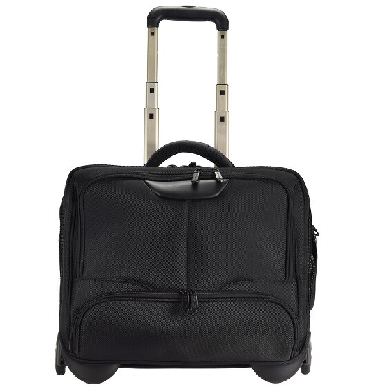Dermata 2 ruote Trolley business 22 cm Vano porta PC