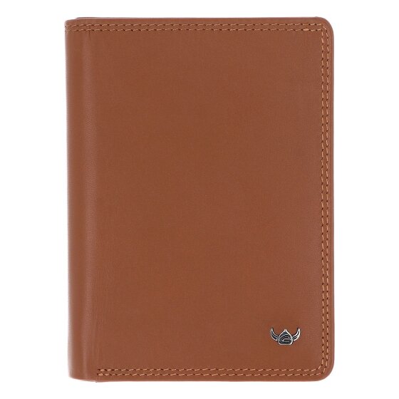 Golden Head Polo Identity Card Case RFID in pelle 9 cm