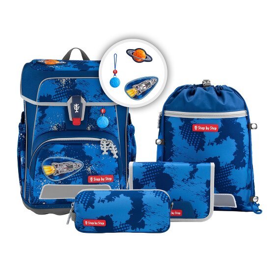 Step by Step Cloud Reflect Set di borse per la scuola 5 pezzi