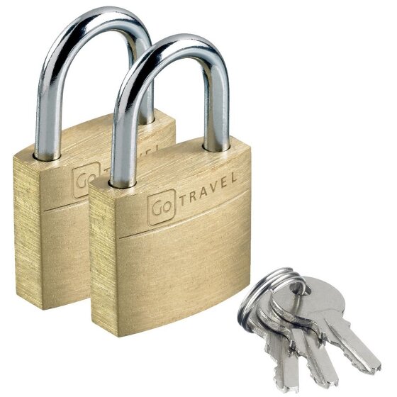 Go Travel Accessori per bagagli Lucchetti per bagagli Set di 2 2 cm